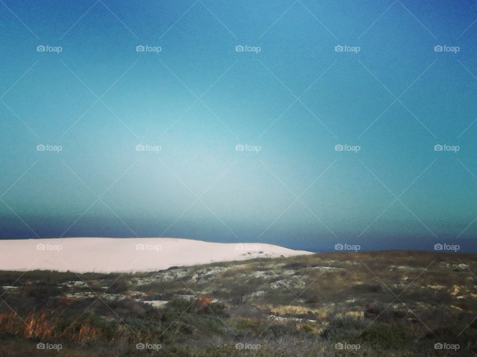 white dune Melkbosstrand CAPE SOUTH AFRICA