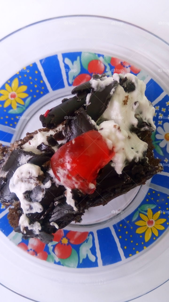 the sweet black forest makes a tired day a little less