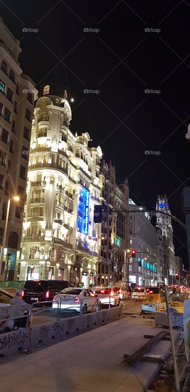 Gran via st. , Madrid