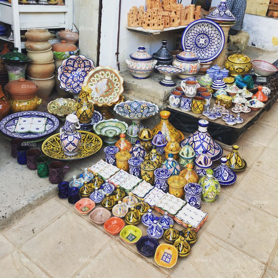 Pottery of Morocco