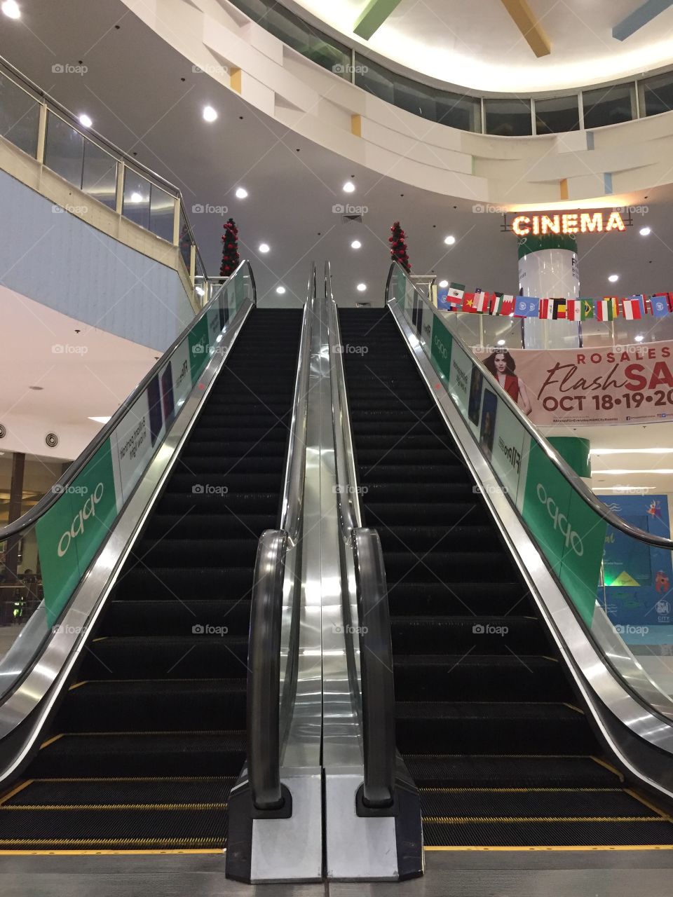 The lonely escalator