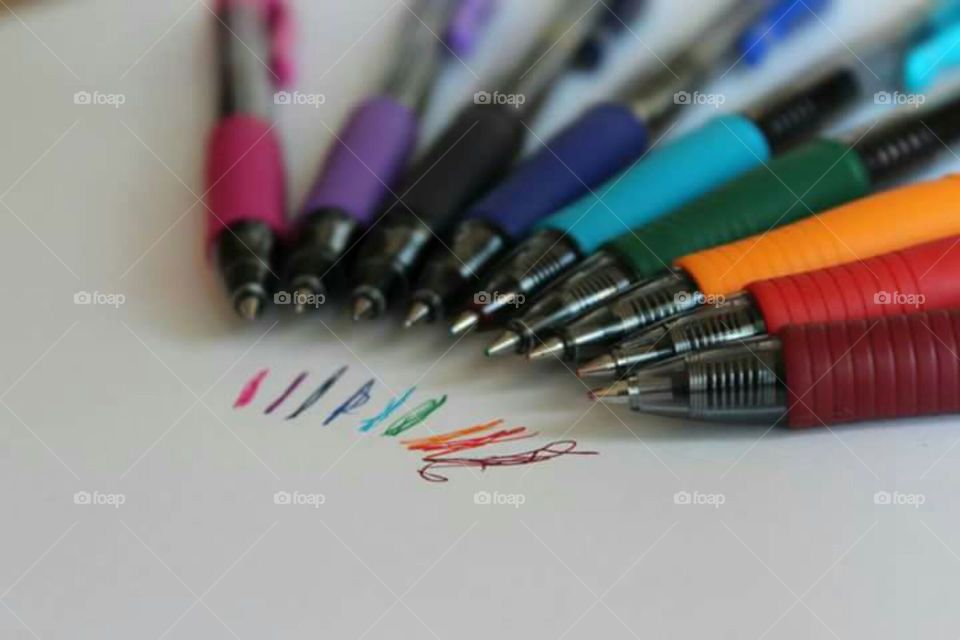 Rainbow Pens