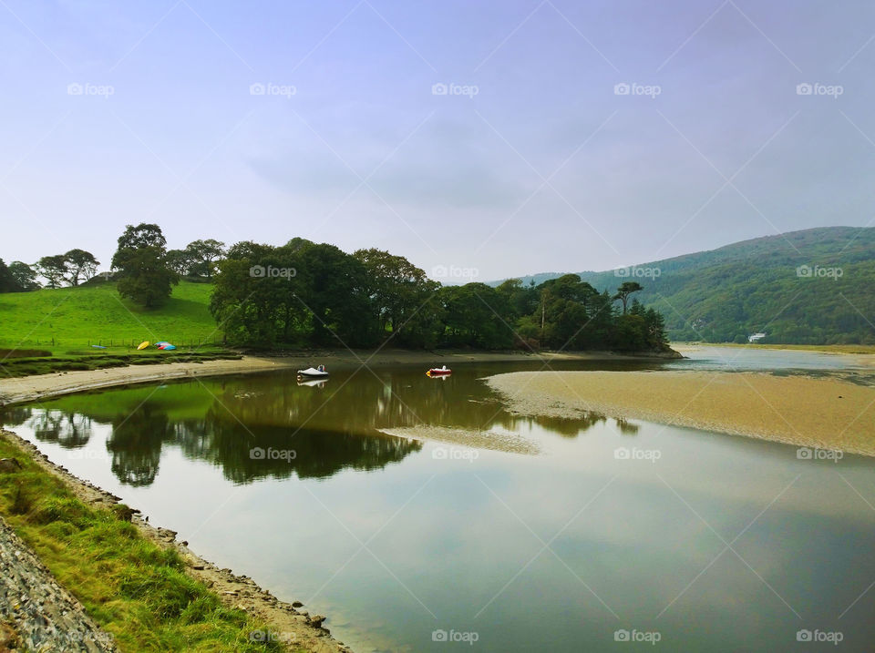 Trail. Mawddach trail Wales