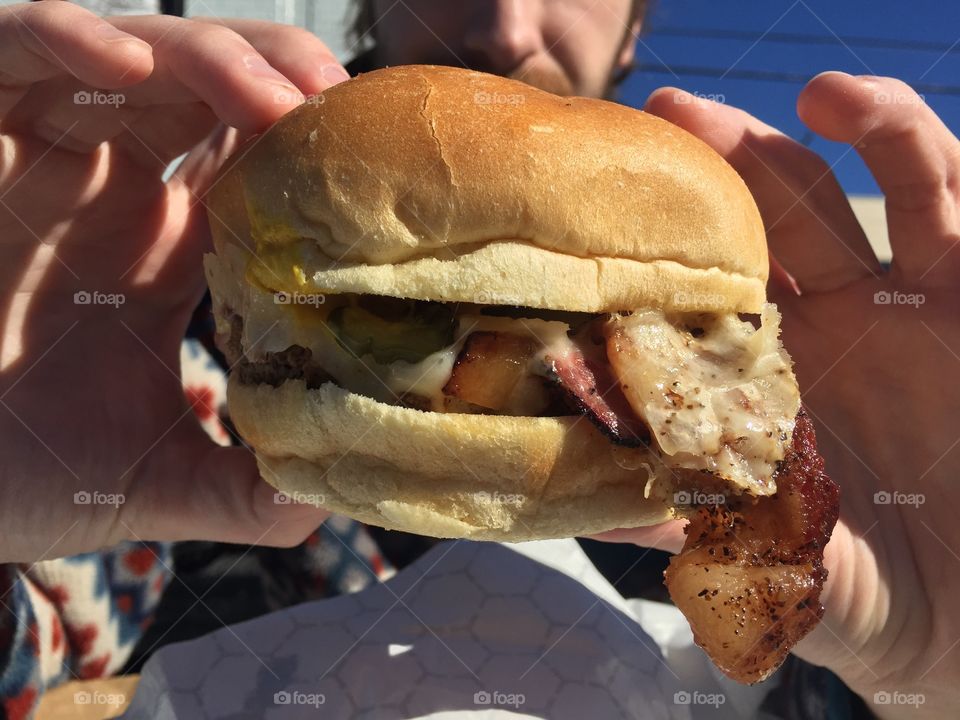 Bacon burger 