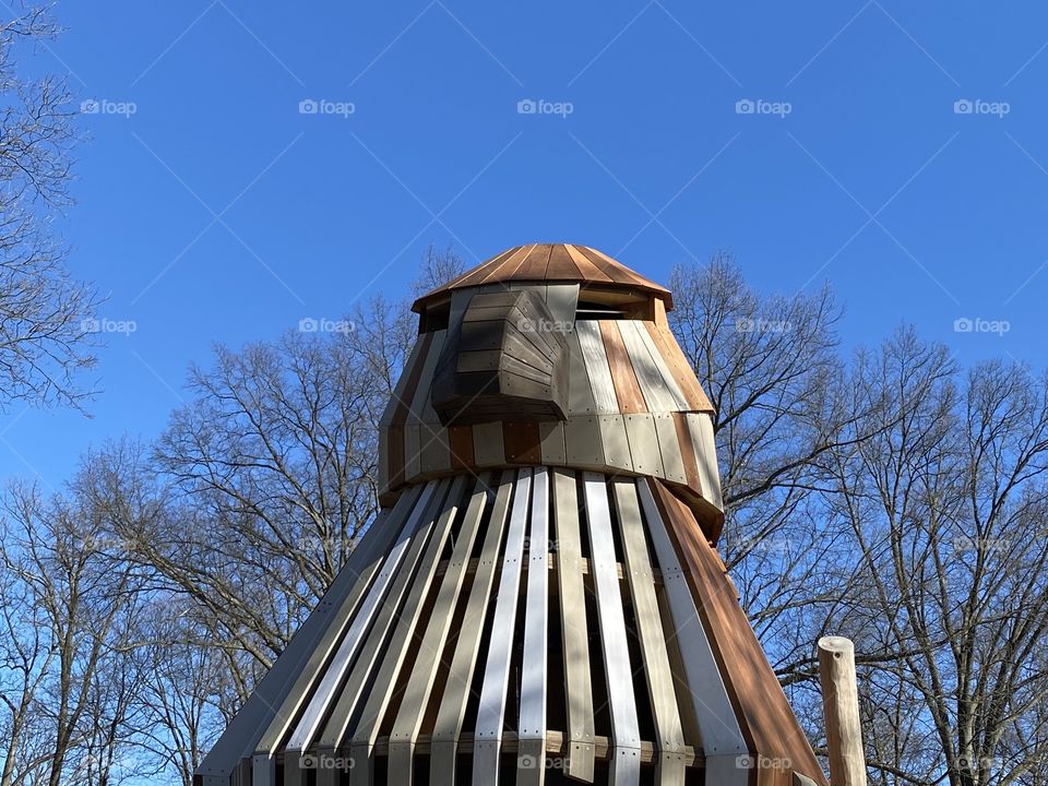 A Hawk playground climbing toy