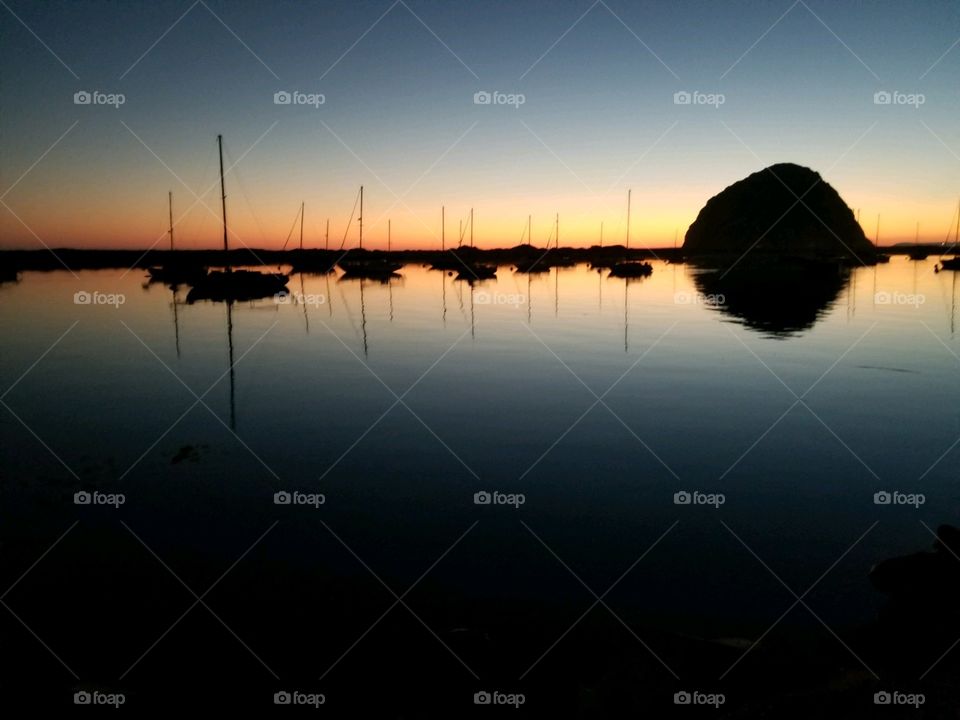 Morro Bay California Sunset