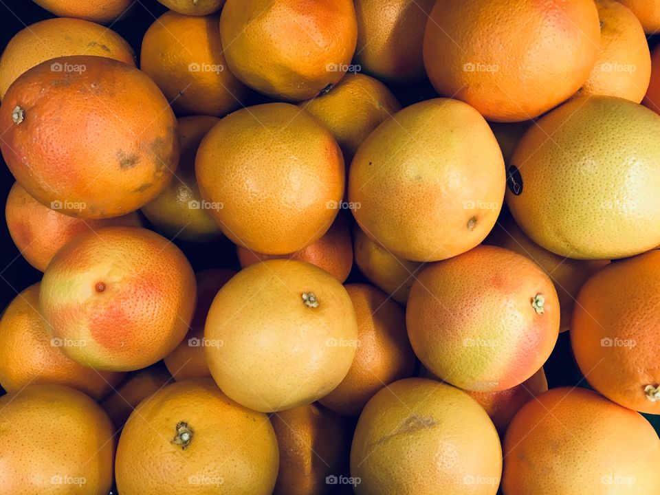 Nice view Orange fruit