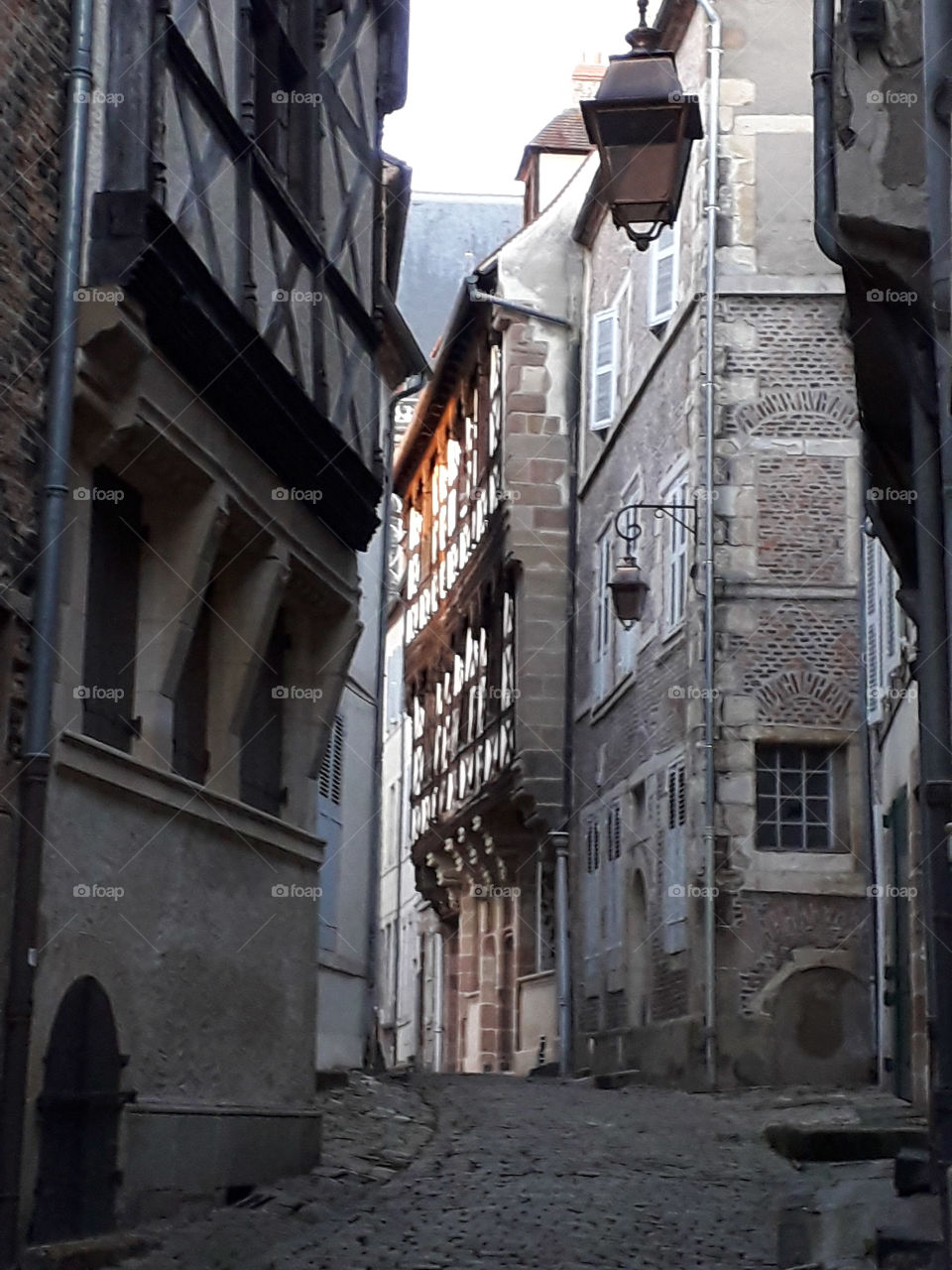 Old Town  Moulins  France