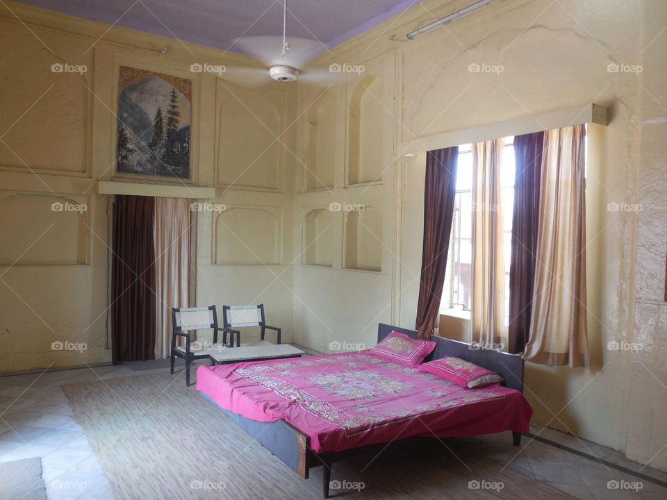 bedroom Udaybhavan Singh king's sleeping room