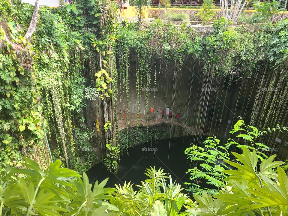 Cenote in Mexico
