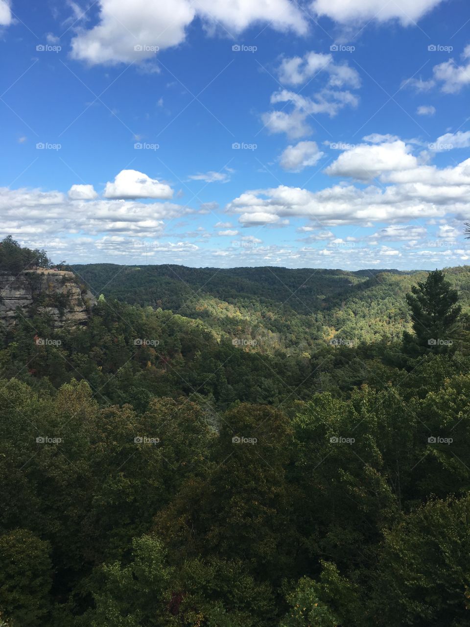 Shadows in the valley