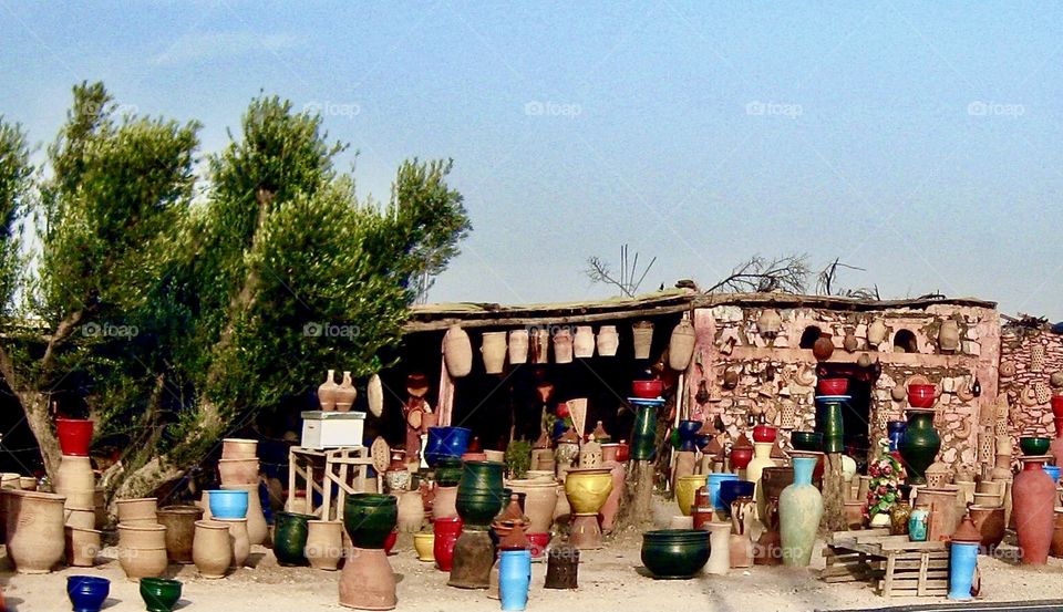 Potter’s workshop, Morocco