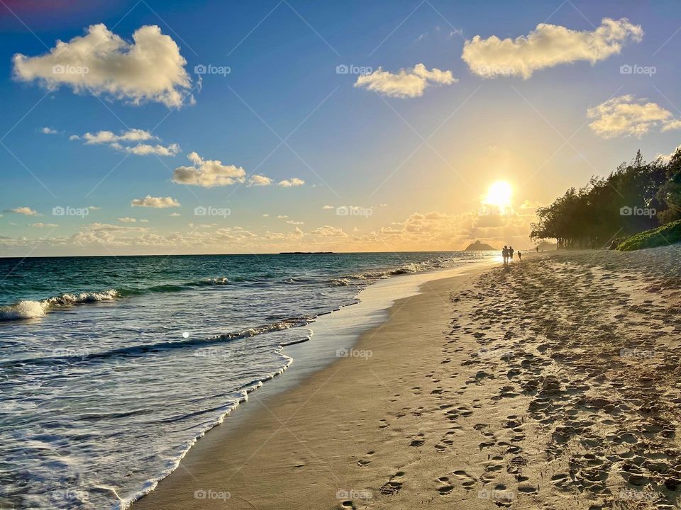 Kailua beach sunrise 