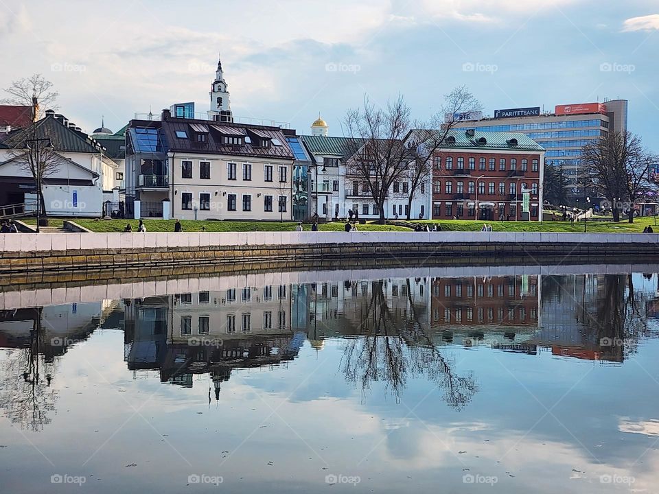 city embankment