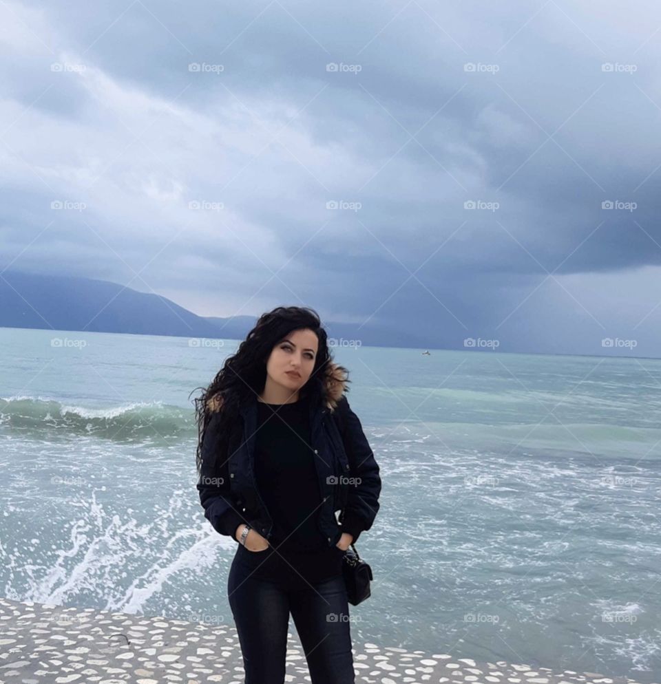 #today#rainy#day#beautiful#sea#sky#love#nature#waves#spring#days#layzy#weather#beauty#place