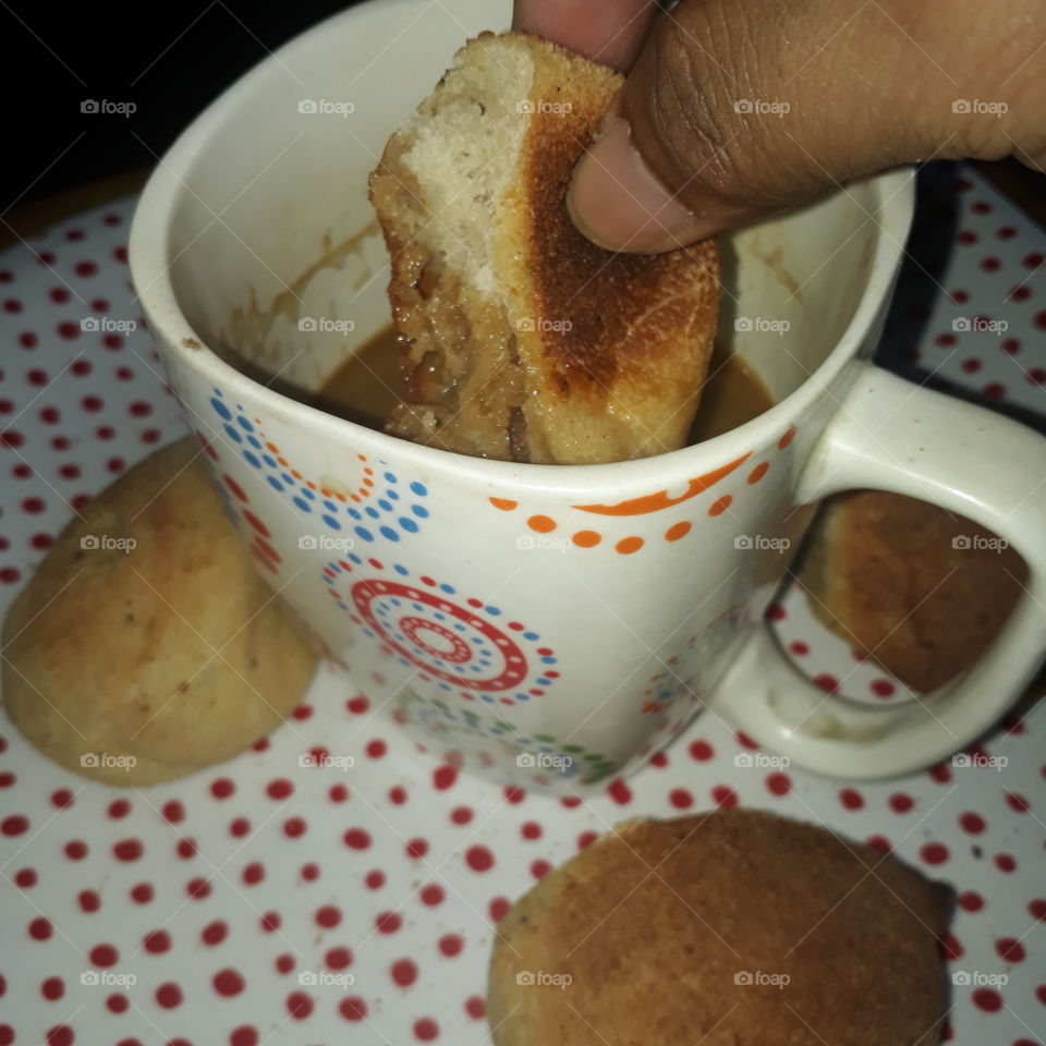 coffee and bread