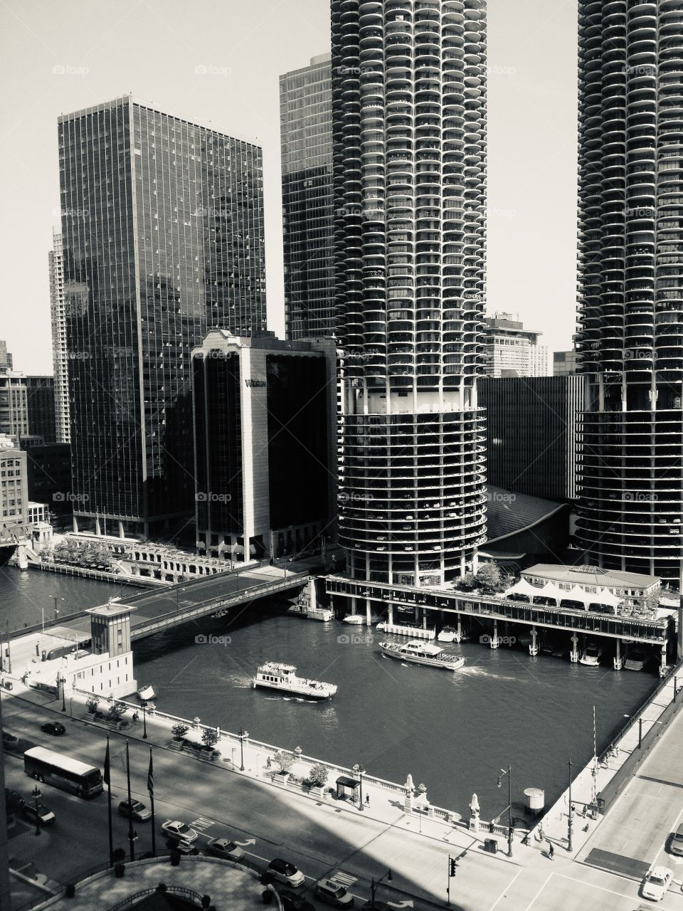 Downtown Chicago River