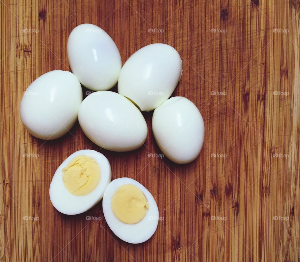 Boiled eggs 