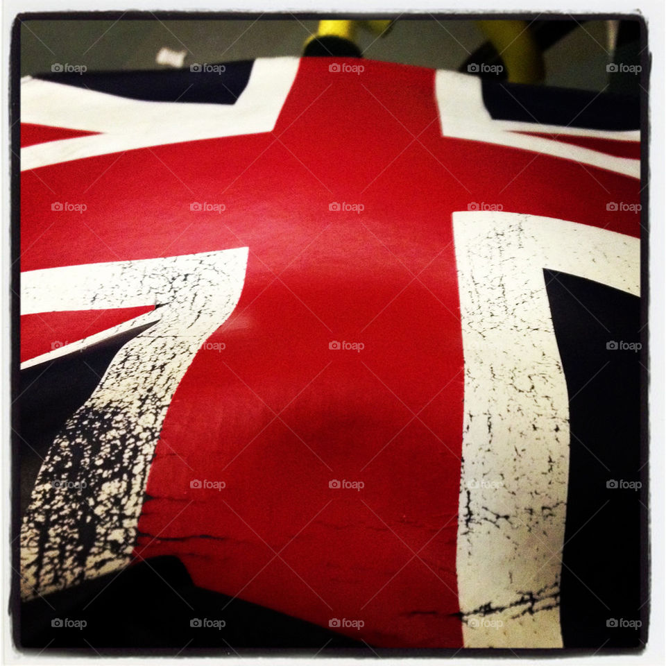 blue red white england by lindajacobi