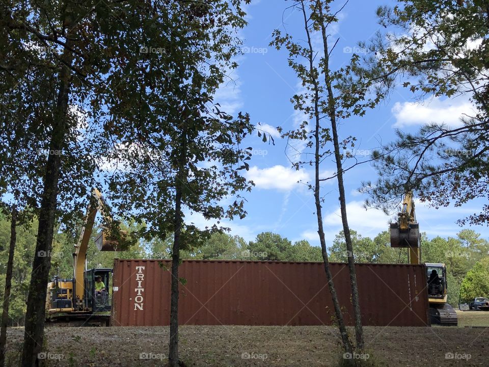 Installing a storm shelter 