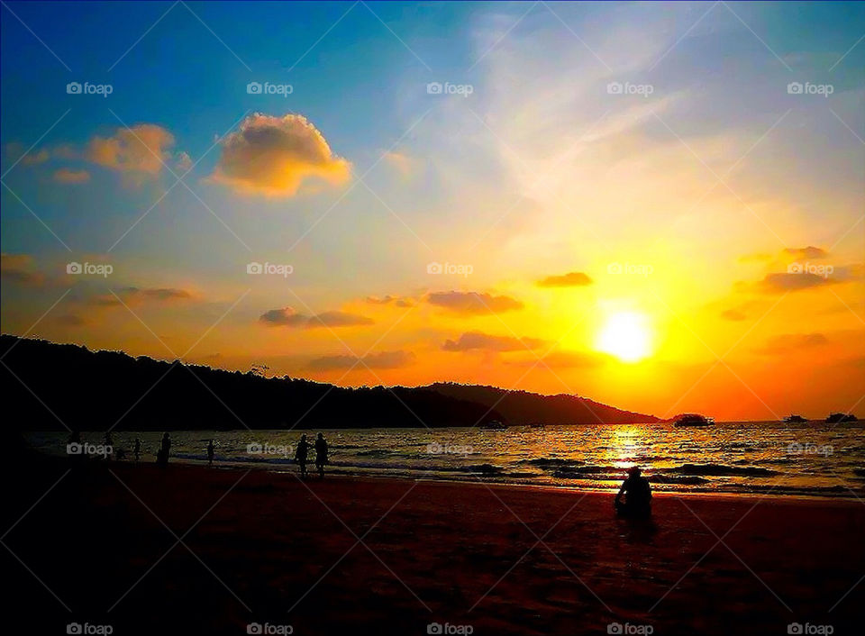 SUNSET IN PHUKET