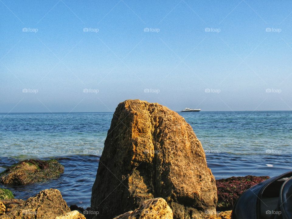 stones on the beach камни на берегу  моря