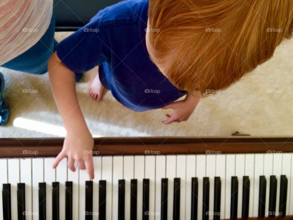 Piano Redhead Style