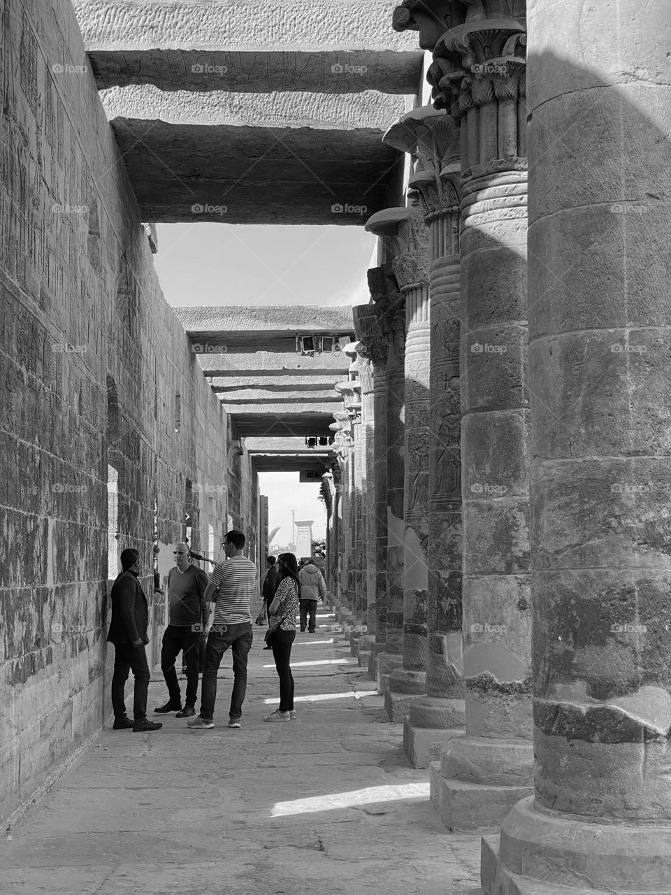 Ancient temples in Egypt