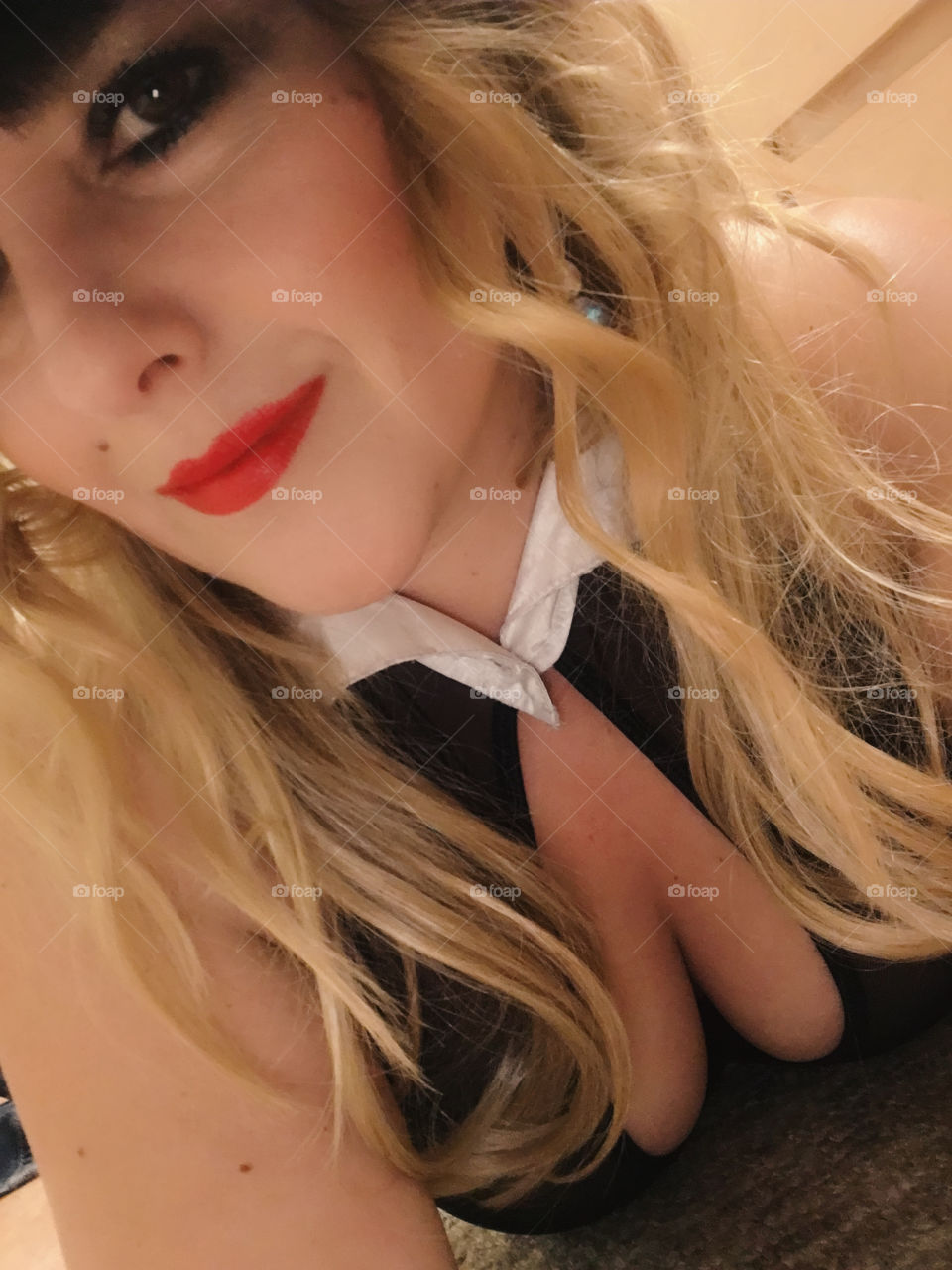 Close-up of a smiling woman