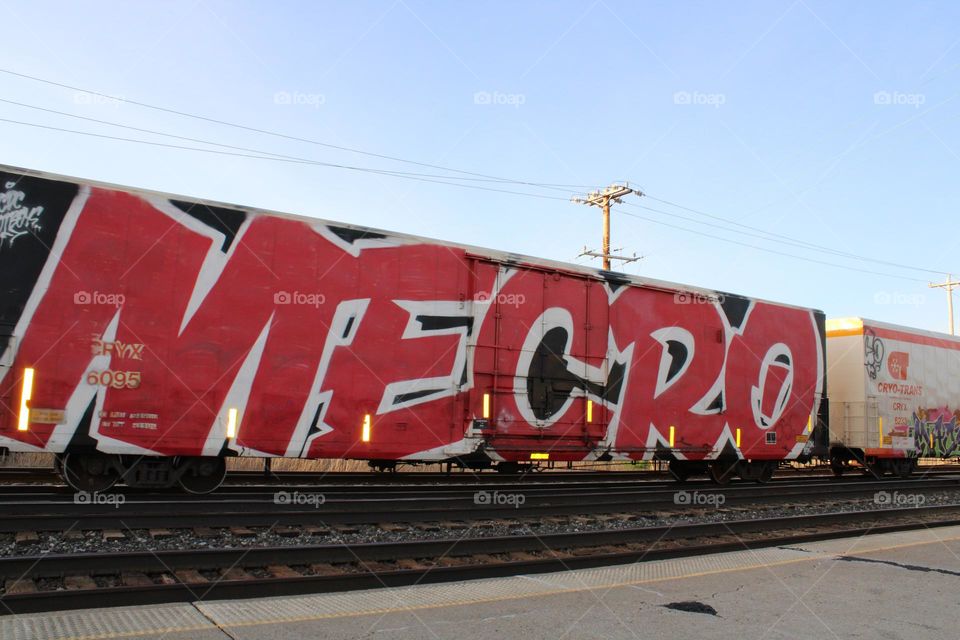 Railroad Graffiti - Mecro