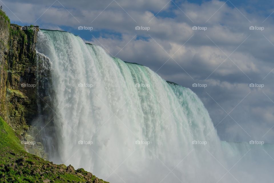 Scenic view of a Niagara falls