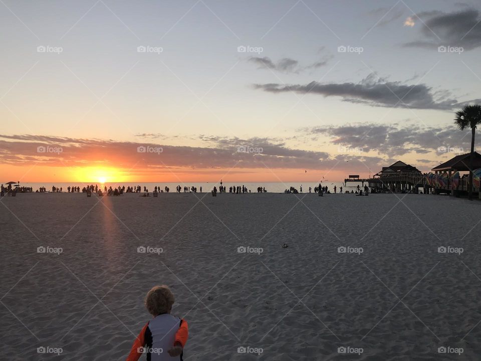 Clearwater Beach Sunset