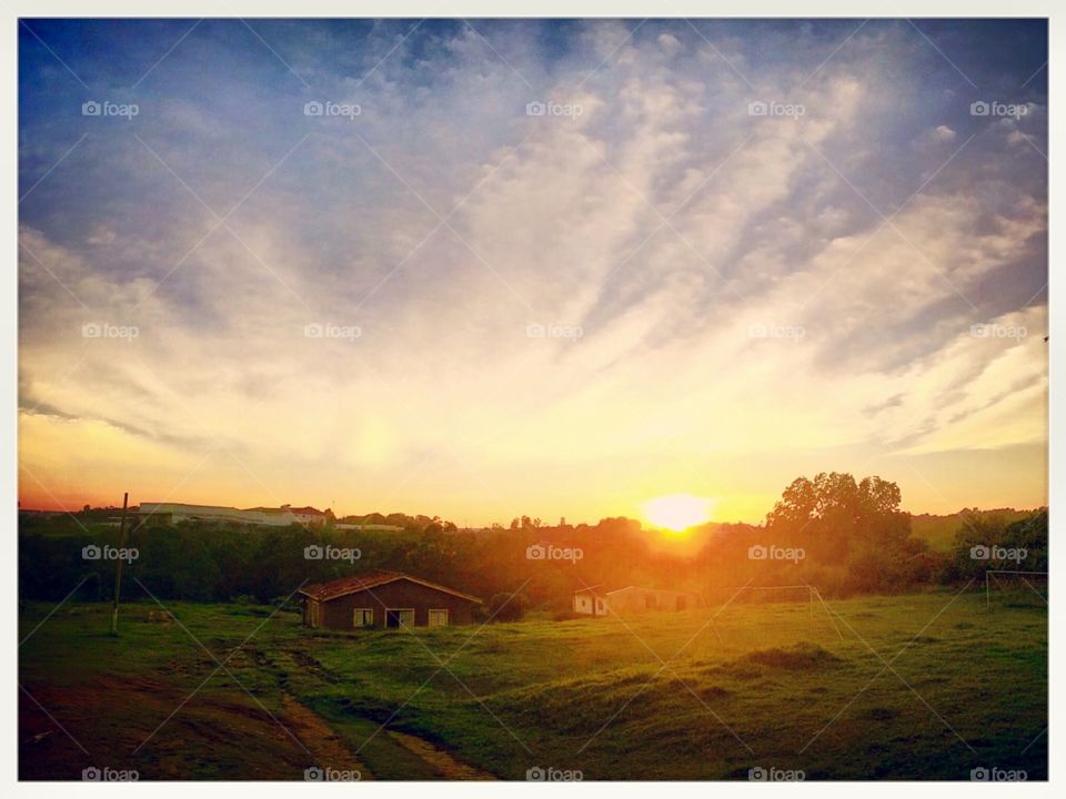 A very nice landscape of the borders of municipalities of Jundiaí and Itupeva. / Uma paisagem bem bacana das divisas de municípios de Jundiaí e Itupeva.