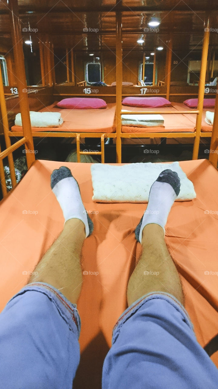 sleeping point of view 
, bedroom, Marine,  to Koh Tao, Thailand