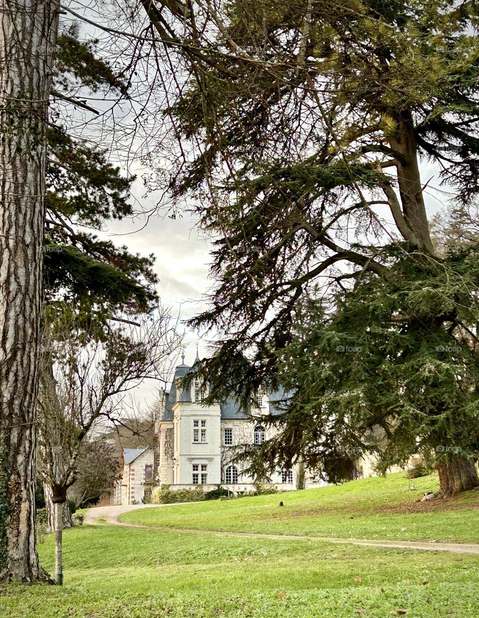 Castle , France Juanary 2023 . 