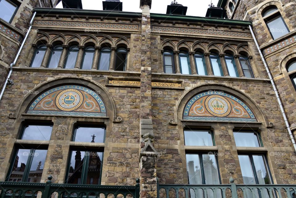 Old houses in Antwerp
