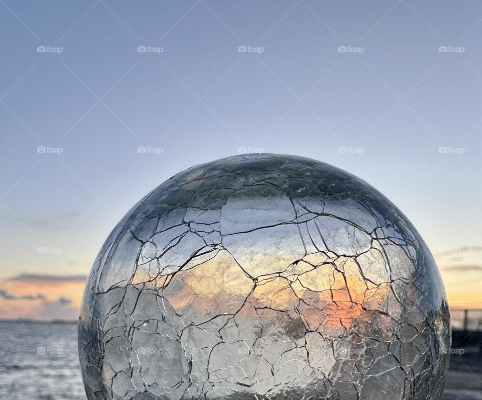 cracked globe 