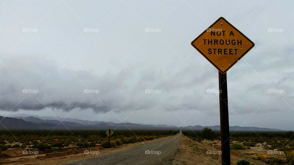 Not a Through Street...