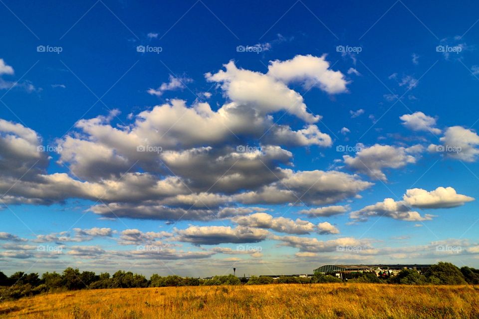 Sky over Heathrow Terminal 5