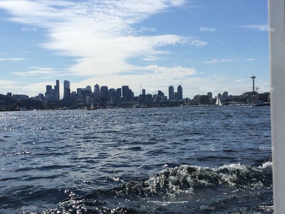 seattle from the sea 