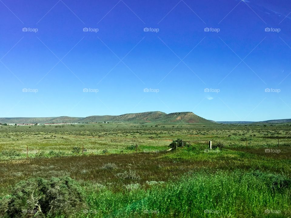South Australian outback and hills