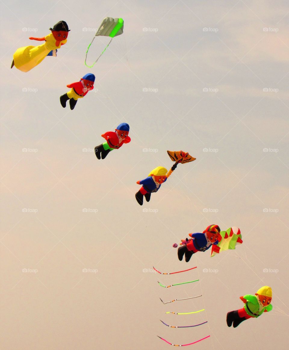 Berck kite competition