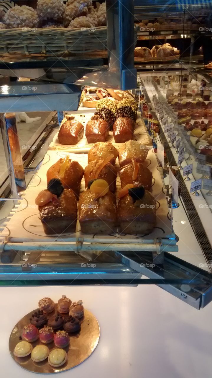 pretty pastries. walking by