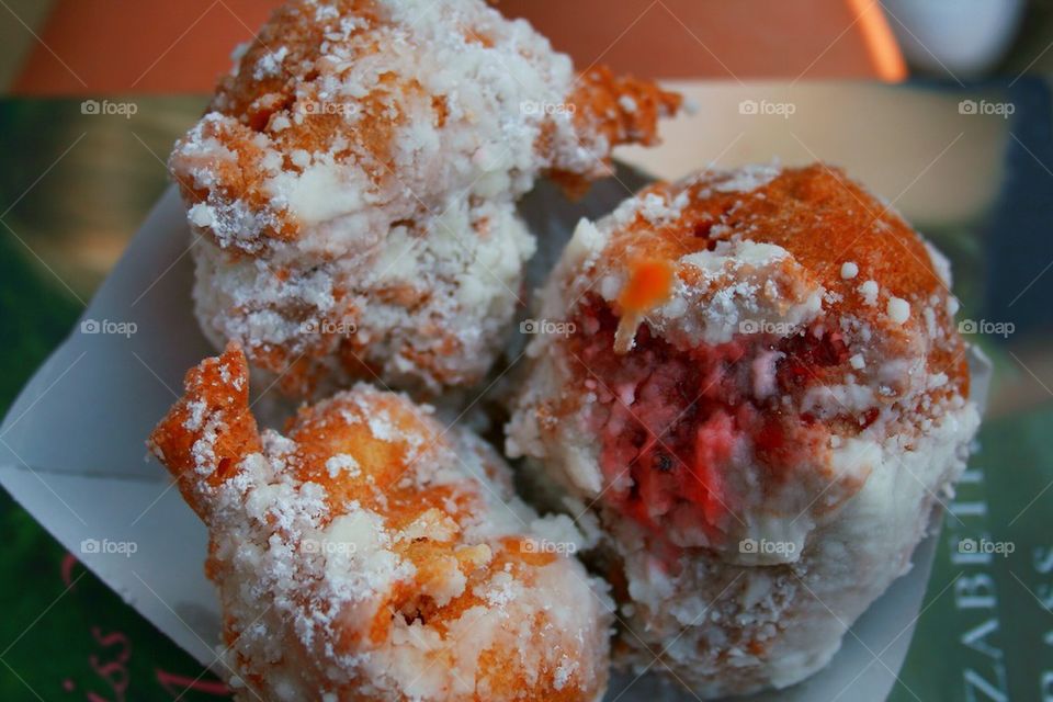 Deep Fried Strawberries 