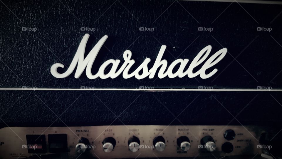 Marshall amplifier