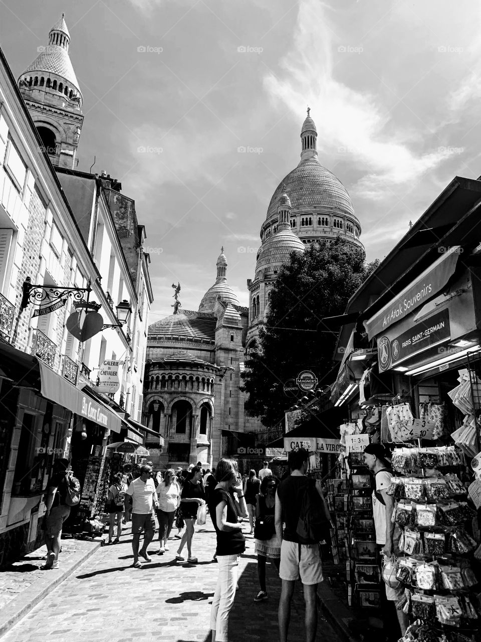 Montmartre Paris France Market
