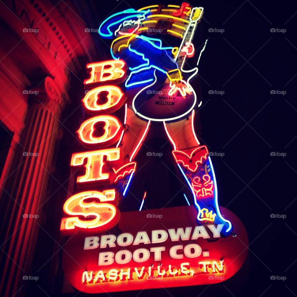 Boots sign. Boots neon sign