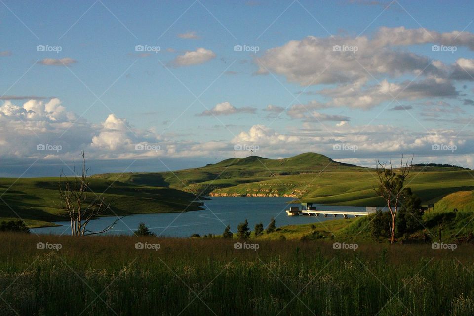 Beautiful clouds and scenery.