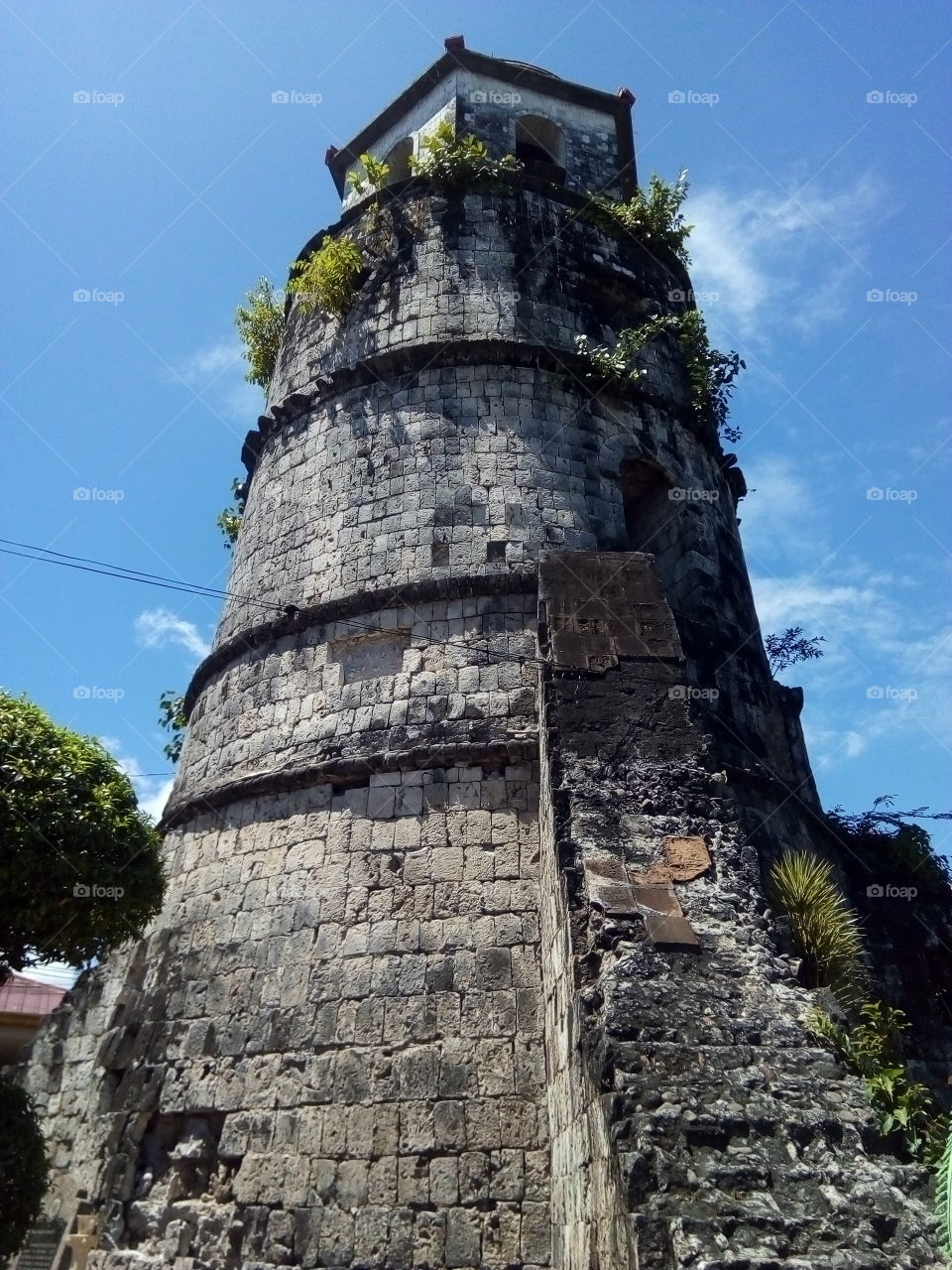 Famous historical light house in Dumaguete City, Philippines