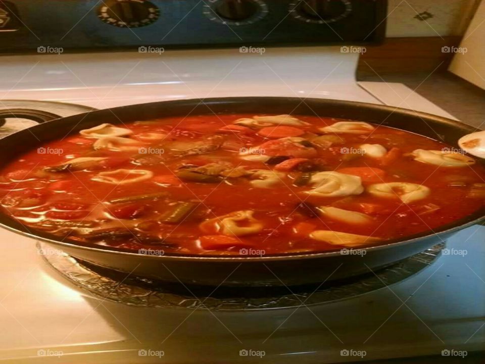 tortellini minestrone soup